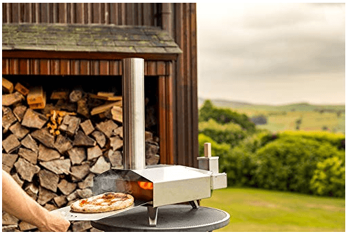 Make pizza the easy way with the Ooni 3 Portable Wood Pellet Pizza Oven