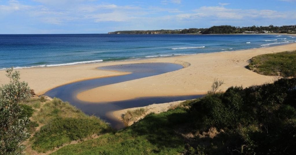 Mollymook beach in Ulladulla, worth visiting for a lazy weekend