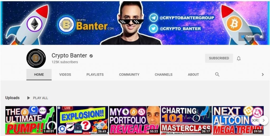 Check out the Crypto Banter Channel